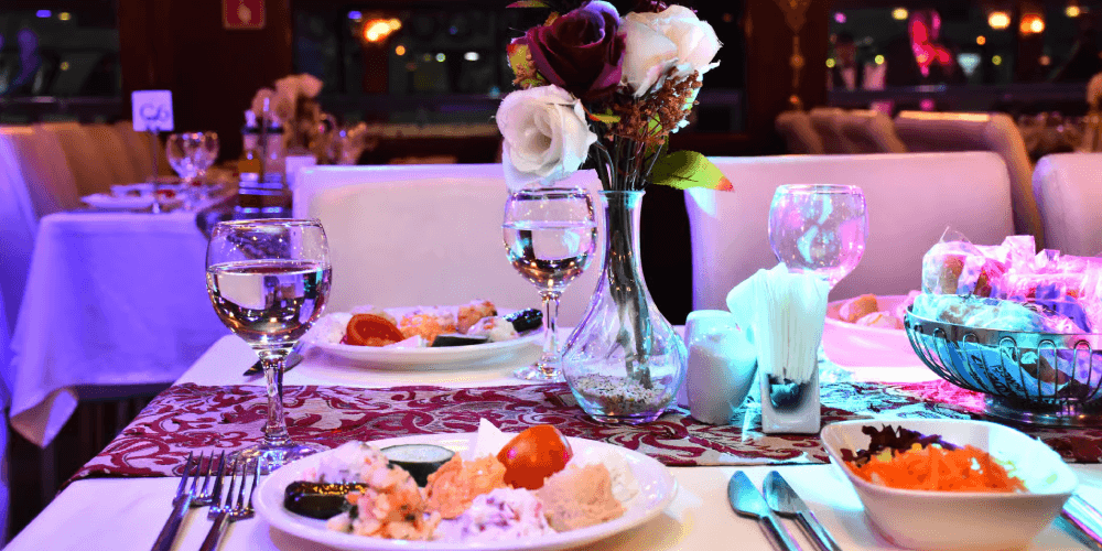 All-inclusive Bosphorus New Year cruise sailing between Europe and Asia in Istanbul