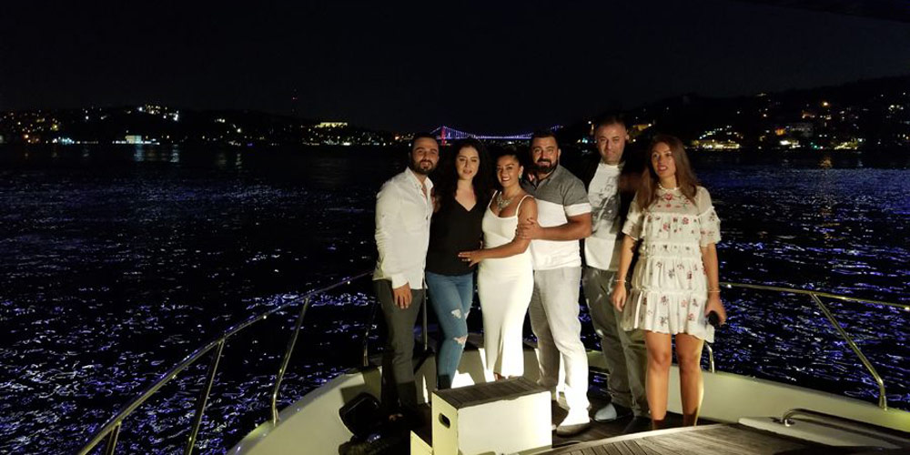 bosphorus cruise private yacht birthday party bosphorus tour