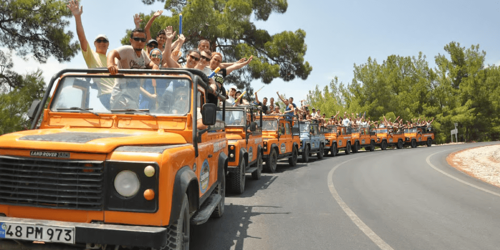 Fethiye Jeep Safari Tios, Saklikent, Yakapark with Lunch
