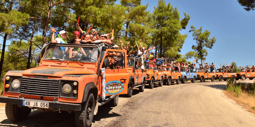 Fethiye Jeep Safari Tios, Saklikent, Yakapark with Lunch