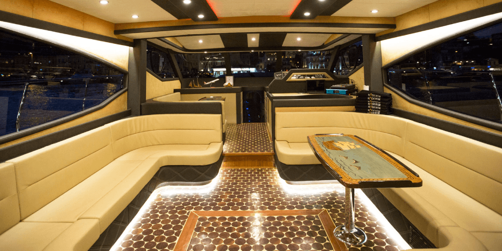 Five-star yacht charter company offering birthday celebrations in Istanbul